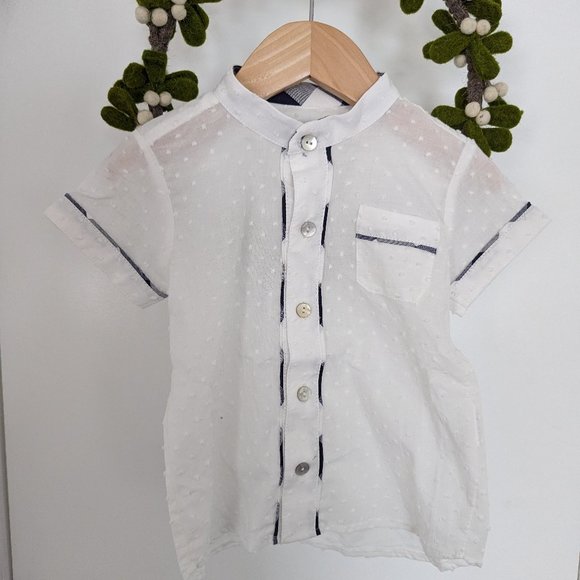 Rahigo Boys Set NWOT Navy Gingham - Picture 2 of 3